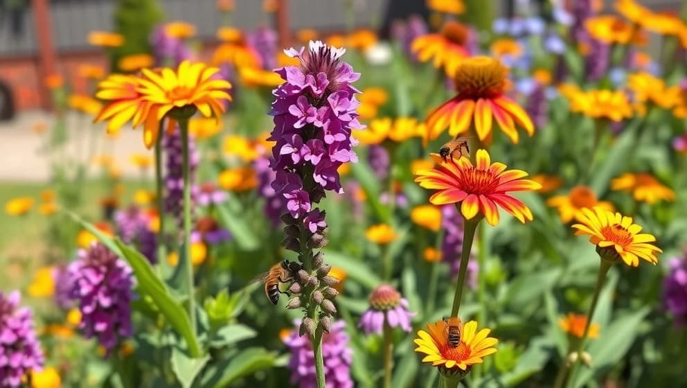 Höga perenner som blommar hela sommaren